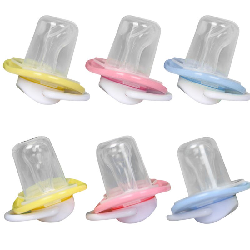 Baby Orthodontic Pacifier Translucent Silicone Baby Toddler Soother Baby Nipples - Futurmama