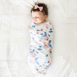 Baby Cotton Blankets Printed Sleeping Baby Wrap Newborn Baby + Headband - Futurmama