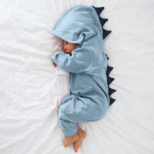 Baby Dinosaur Hooded Romper Jumpsuit - Futurmama