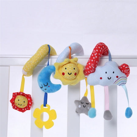 Baby Infant Crib Toy Wrap Around Crib Rail Toy Stroller Toy Cute Baby Educational Toys - Futurmama