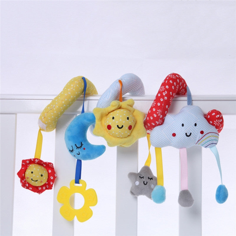 Baby Infant Crib Toy Wrap Around Crib Rail Toy Stroller Toy Cute Baby Educational Toys - Futurmama