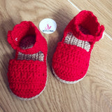 QYFLYXUE Crochet Baby Shoes, Baby girl White , Baby Toddler shoes - Futurmama