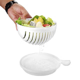Salad Cutter Bowl 60 Seconds Easy Salad Maker Fruit Vegetable Kitchen Tools Chopper Cutter Quick Kitchen Accessories - Futurmama