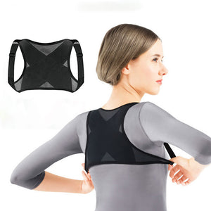 New Adjustable Posture Corrector Back Shoulder Support Belt Adult Nylon Corset Back for Men Women - Futurmama