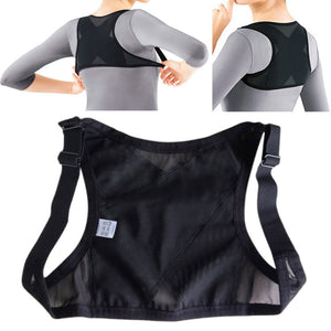 New Adjustable Posture Corrector Back Shoulder Support Belt Adult Nylon Corset Back for Men Women - Futurmama