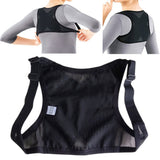 New Adjustable Posture Corrector Back Shoulder Support Belt Adult Nylon Corset Back for Men Women - Futurmama