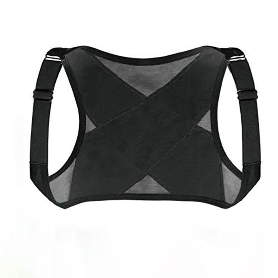 New Adjustable Posture Corrector Back Shoulder Support Belt Adult Nylon Corset Back for Men Women - Futurmama