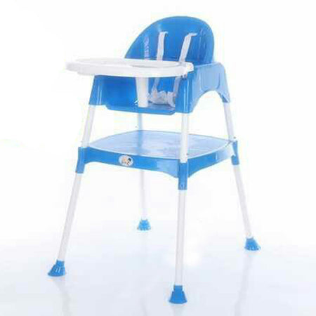 Multi Functional Baby Kids High Chair Adjustable Table Seat Toddler Feeding Highchair (Blue) - Futurmama