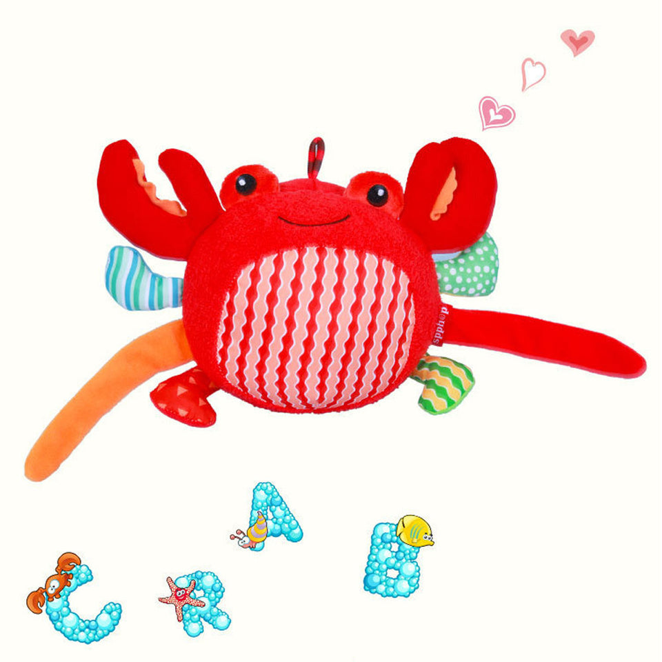 Baby Stroller Hanging Toy Plush Soft Animal Crab Balls Infant Baby Comfort Toy - Futurmama