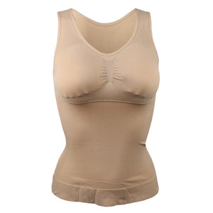 Cami Shaper by Genie Sport long vest Women running Tank Top Underwear - Futurmama