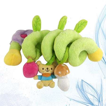 Baby Infant Crib Toy Wrap Around Crib Rail Toy Stroller Toy Cute Baby Educational Plush Toys - Futurmama