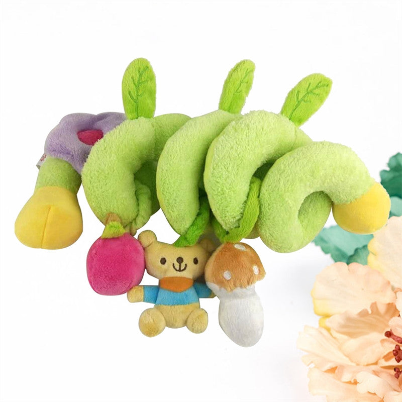 Baby Infant Crib Toy Wrap Around Crib Rail Toy Stroller Toy Cute Baby Educational Plush Toys - Futurmama