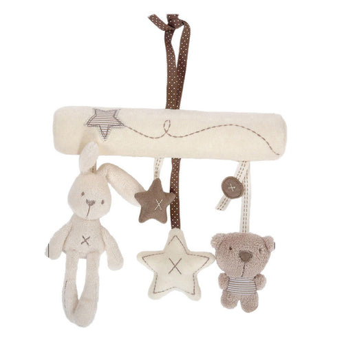 Multifunctional Rattle Toys Bed Bell Baby Infant Crib Toy Stroller Toy Cute Baby Educational Plush Toys 20cm - Futurmama