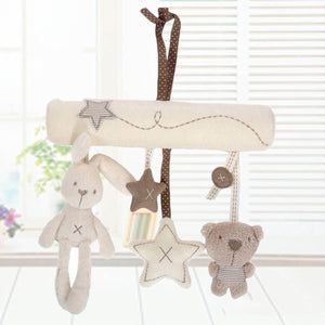 Multifunctional Rattle Toys Bed Bell Baby Infant Crib Toy Stroller Toy Cute Baby Educational Plush Toys 20cm - Futurmama