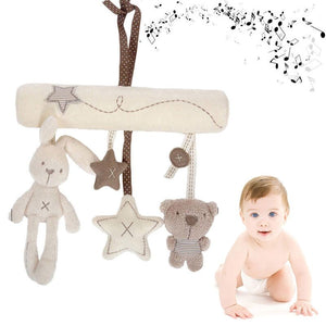 Multifunctional Rattle Toys Bed Bell Baby Infant Crib Toy Stroller Toy Cute Baby Educational Plush Toys 20cm - Futurmama