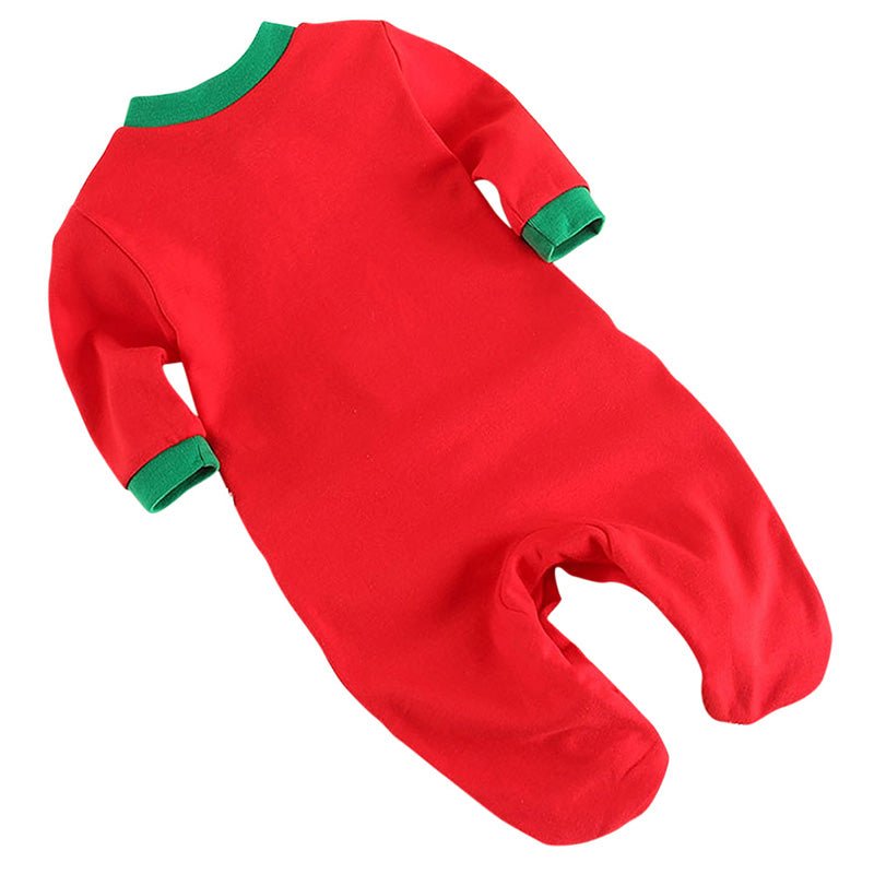 New Christmas Baby Santa Newborn Bodysuits Baby Overall Baby Clothes - Futurmama