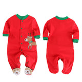 New Christmas Baby Santa Newborn Bodysuits Baby Overall Baby Clothes - Futurmama