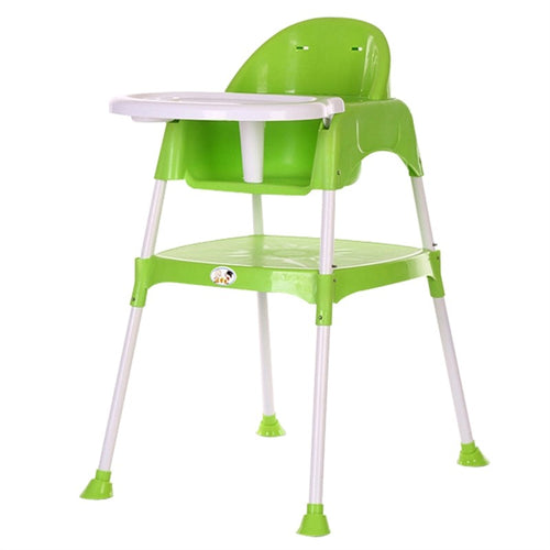 Multi Functional Baby Kids High Chair Adjustable Table Seat Toddler Feeding Highchair (Green) - Futurmama