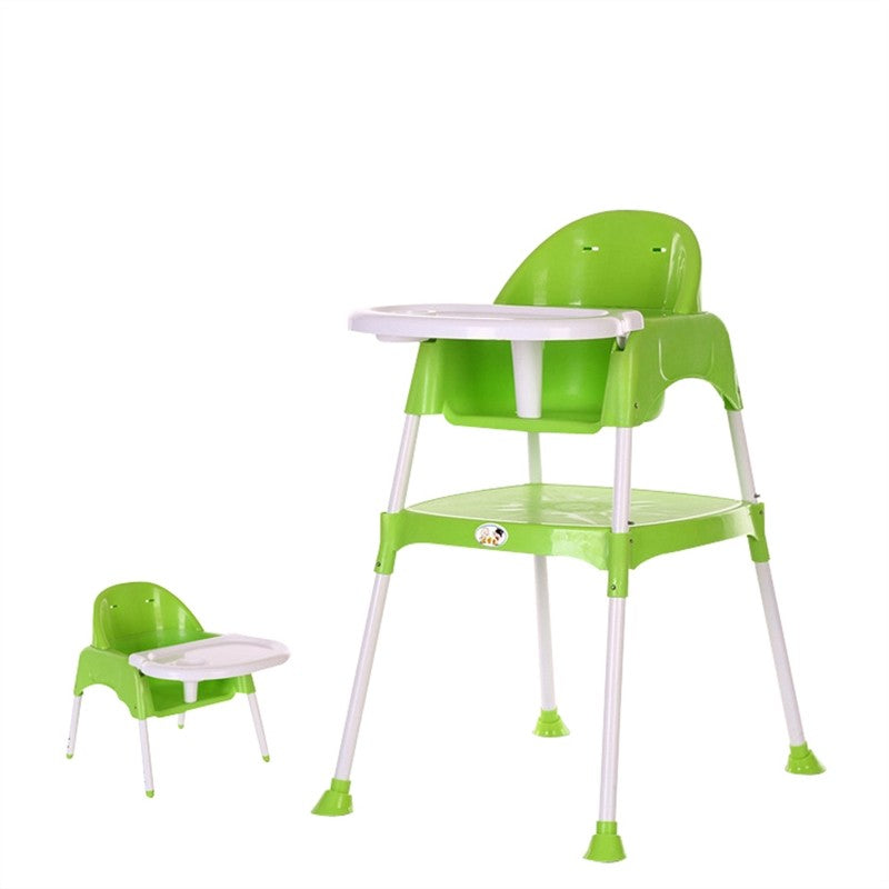 Multi Functional Baby Kids High Chair Adjustable Table Seat Toddler Feeding Highchair (Green) - Futurmama