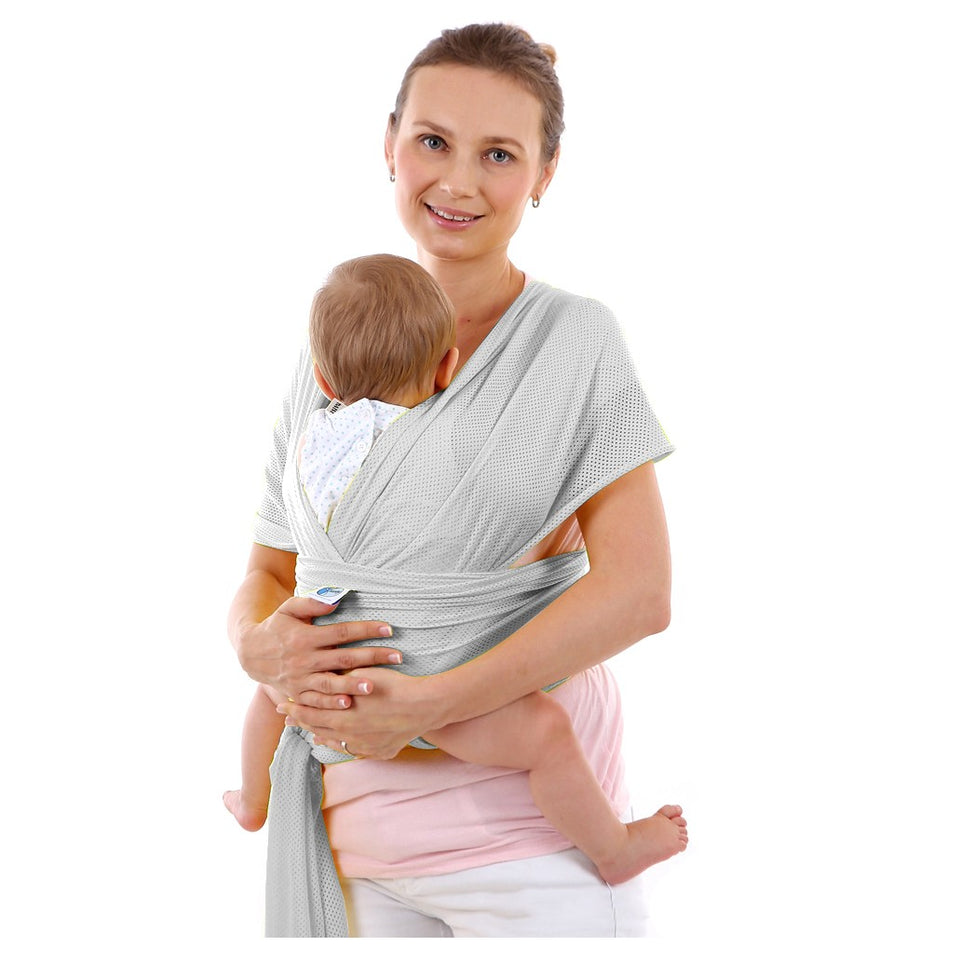 Baby Wrap Carrier Lightweight Comfortable Mesh Baby Carrier for for Infants and Babies - Futurmama