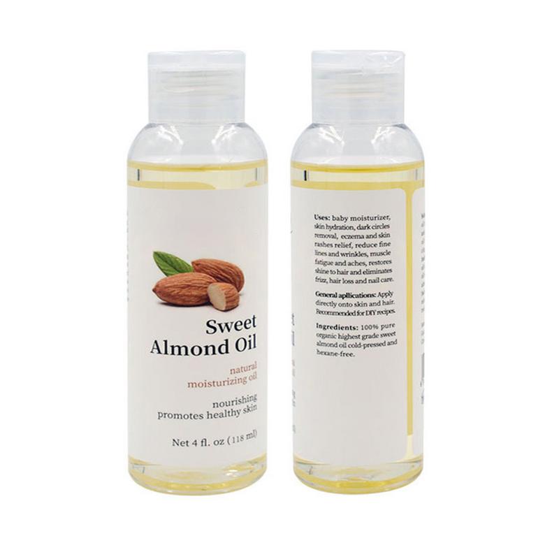 Sweet Almond Oil Moisturizing Foundation Oil Body Massage Oil Desalination Stretch Mark Oil 118ml - Futurmama