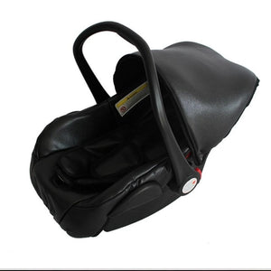 recounts baby stroller leather two-way shock absorbers baby cart  3 in 1 baby trolley baby pram baby carriage - Futurmama