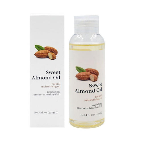 New Sweet Almond Oil Moisturizing Foundation Oil Body Massage Oil Desalination Stretch Mark Oil 118ml - Futurmama
